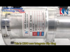 3 kênh Radio Frequency Rotary Joint với RF Slip Ring cho ăng-ten radar