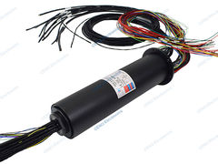 Vòng trượt nhiệt độ thấp với nhiều kênh điện + tín hiệu