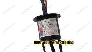 Vòng trượt lai cho truyền HDMI và Gigabit Ethernet