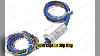 Vòng trượt dạng viên nang HDMI có Ethernet