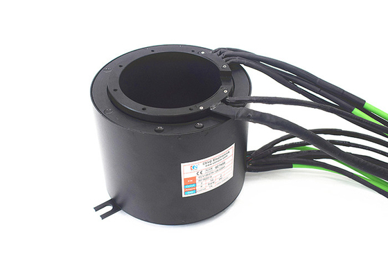 2 X 100M qua lỗ Đường kính vòng trượt Ethernet. 100mm Nhiệt độ -40 ° C