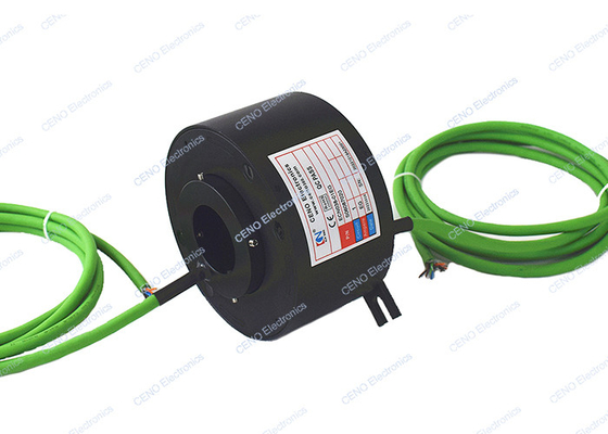 Vòng trượt Gigabit Ethernet 1 kênh qua trục rỗng