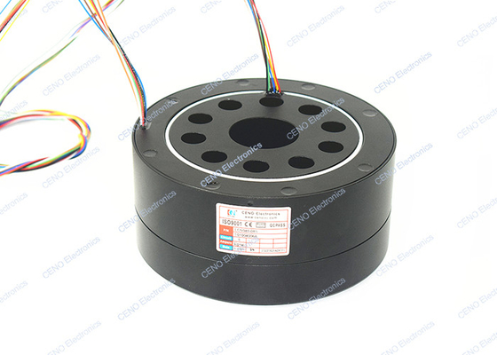 8 mạch Vòng trượt công nghiệp xuyên lỗ có đường kính 40mm