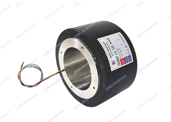 Vòng trượt tín hiệu IP65 Đường kính 127mm với trục rỗng cho ngành công nghiệp