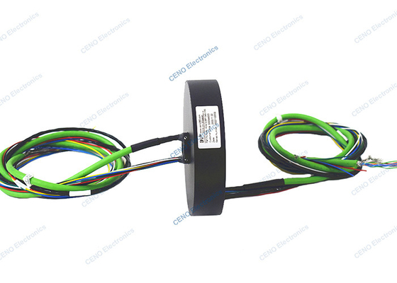 Vòng trượt Pancake cực mỏng với tín hiệu Ethernet 1000M để giới hạn chiều cao