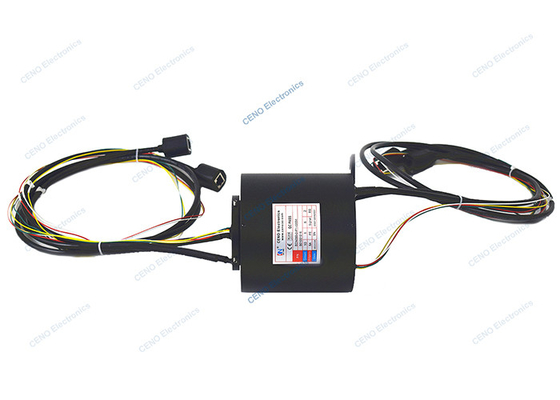 Vòng trượt tín hiệu Ethernet 100M Megabit Kết hợp xoay điện