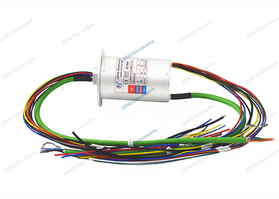 Vòng trượt Gigabit Ethernet 1000M với mặt bích Kim loại quý 300rpm