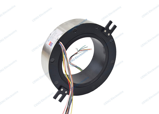 Vòng trượt ID 165mm xuyên lỗ với bộ thu điện và RS485