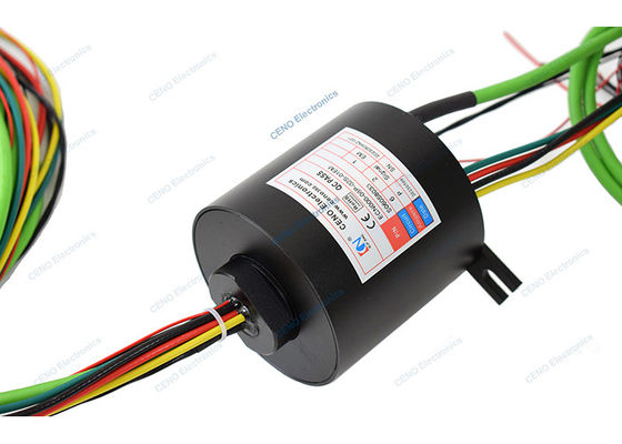 Vòng trượt Ethernet PROFINET với tín hiệu RS232 xoay cho hệ thống tự động