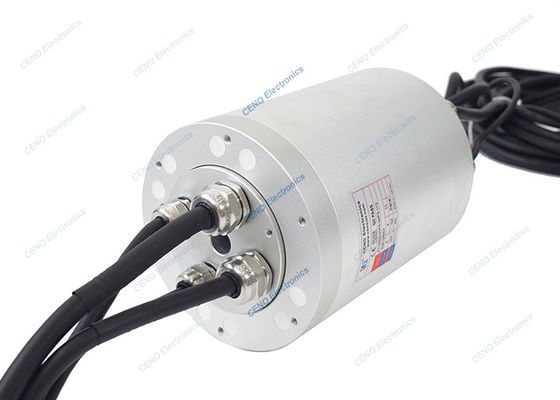 High Voltage Profibus Signal Slip Ring với bộ sưu tập kết hợp dẫn điện 630V