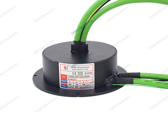 Máy thu vòng trượt bánh nướng Ethernet nhiệt độ thấp 100M với IP51 & 300RPM