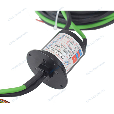 Modbus tín hiệu vòng trượt với 10A điện năng & Flange cho công nghiệp tự động