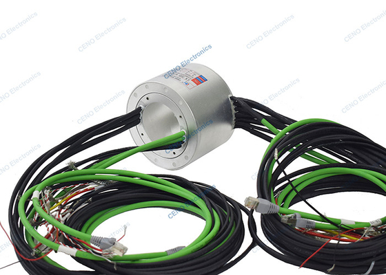 Nhẫn trượt tín hiệu Ethernet nhiệt độ thấp với đường kính bên trong Through Hole 65mm