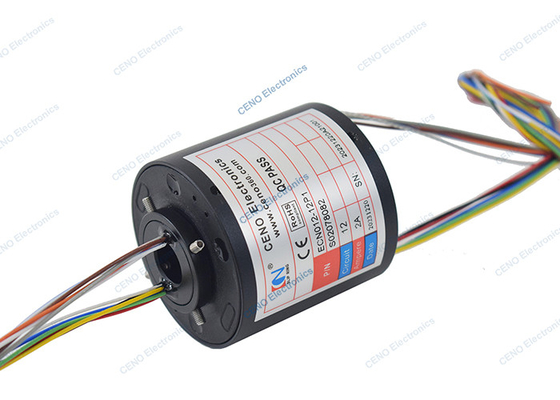 300RPM 380V Điện lực trượt vòng với thông qua lỗ kích thước 12,7mm