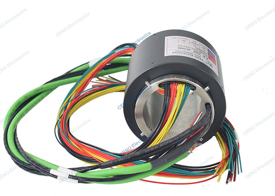 Vòng trượt nhiệt độ thấp thông qua lỗ với tín hiệu Ethernet 1000M cho ngành công nghiệp