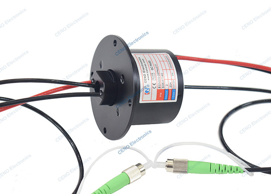 Tích hợp sợi quang vòng trượt chung xoay với SM & FC APC Connector