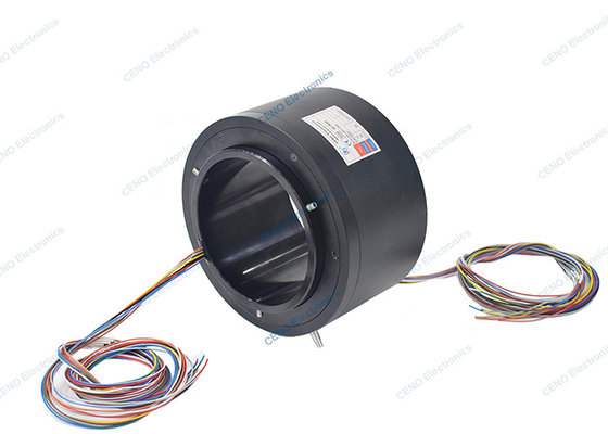 Vòng trượt xuyên lỗ với ID133mm & 12 mạch 5A cho hệ thống công nghiệp