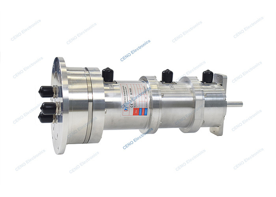 3 kênh Radio Frequency Rotary Joint với RF Slip Ring cho ăng-ten radar