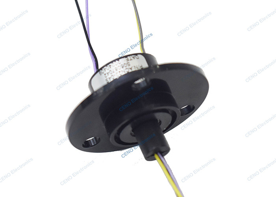 4 mạch tín hiệu Mini Slip Ring Capsule với vật liệu nhựa kỹ thuật