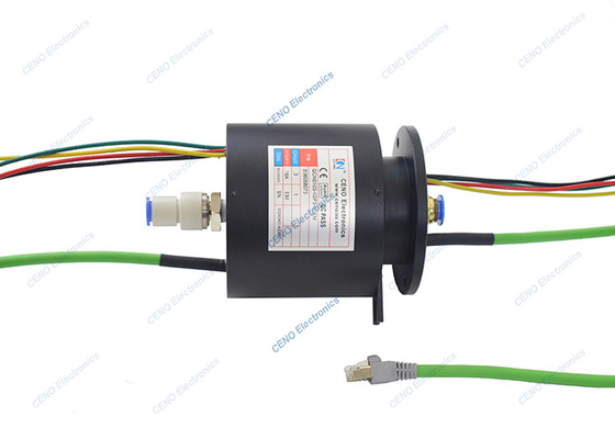Tích hợp liên kết quay khí nén với tín hiệu Ethernet 100M cho máy CNC
