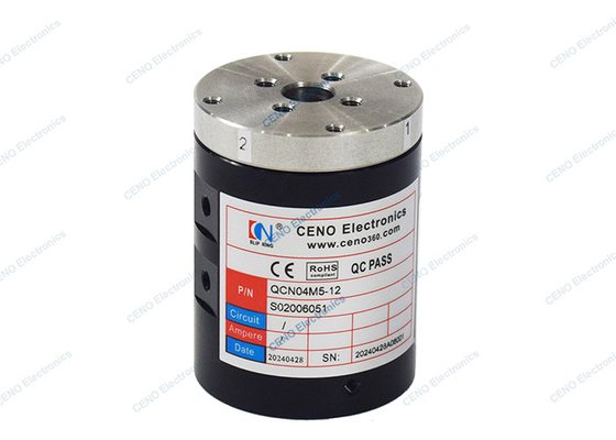 4 kênh khí Pneumatic Rotary Union với vòng niêm phong M5 cho pin lithium