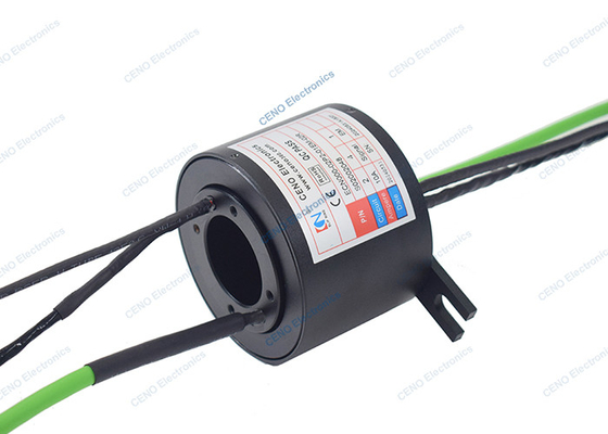 Ethernet Signal Slip Ring với lỗ thông qua cho môi trường nhiệt độ thấp