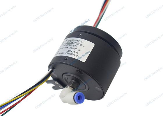 1 kênh Không khí M6 * 1.0 & Ø4mm ống tích hợp khí nén thủy lực Rotary Union