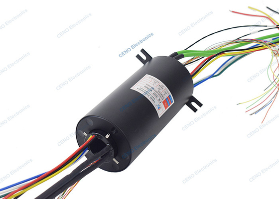 Thông qua Vòng trượt lỗ với tín hiệu Ethernet & RS485 cho hệ thống công nghiệp
