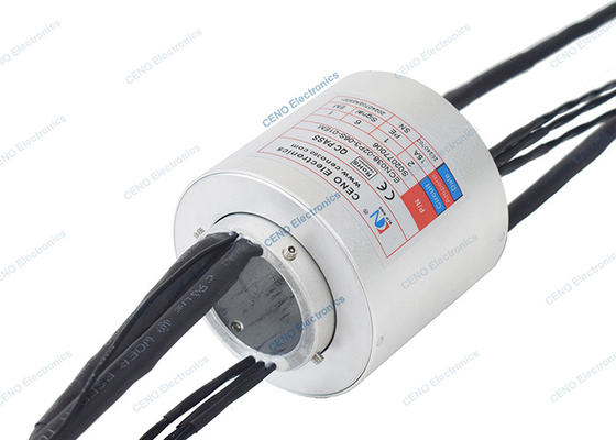 Vòng trượt nhiệt độ thấp với lỗ xuyên 38mm & tín hiệu Ethernet cho ngành công nghiệp