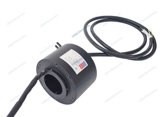 Vòng trượt dẫn điện với kết nối điện xoay xuyên lỗ cho công nghiệp
