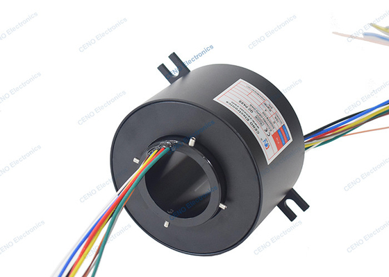 Thông qua Bore Conductive vòng trượt với ID 50mm & Rotating kết nối điện