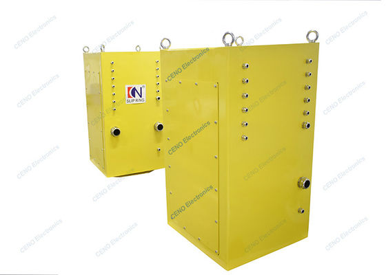 Hành khách bàn chải carbon hiện tại cao với tín hiệu Ethernet cho cần cẩu nổi