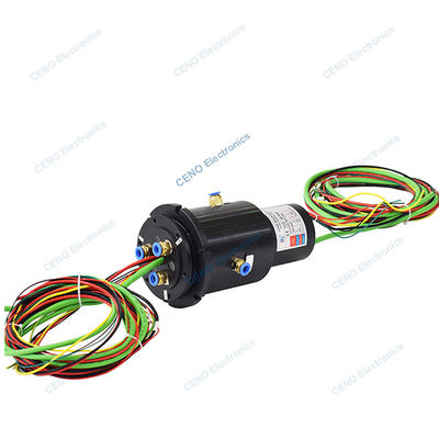 tích hợp vòng trượt kết hợp 3 kênh liên kết quay khí nén và tín hiệu Ethernet