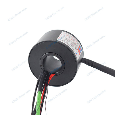 Vòng trượt nhiệt độ thấp với tín hiệu Ethernet và đầu nối dẫn