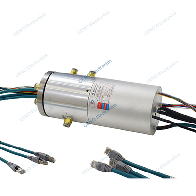 Tích hợp Pneumatic thủy lực liên kết xoay với mã hóa năng lượng & tín hiệu Ethernet