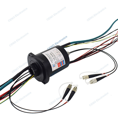 Nhiệt độ thấp tích hợp FORJs vòng trượt với Ethernet & sợi quang quay chung