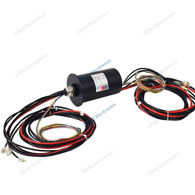 Ethernet Signal Slip Ring với nguồn điện và tín hiệu tùy chọn cho cánh tay robot