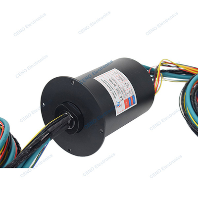 Nhẫn trượt tùy chỉnh kết hợp nguồn điện và tín hiệu ethernet cho cánh tay robot