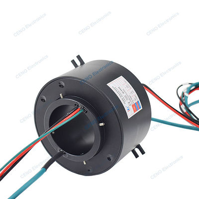 Thông qua vòng trượt lỗ kết hợp điện năng với tín hiệu Ethernet cho ngành công nghiệp