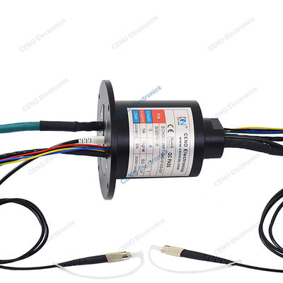 Vòng trượt khớp quay tích hợp tín hiệu Ethernet và sợi quang ở nhiệt độ thấp