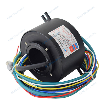 Thông qua Vòng trượt lỗ với điện năng & tín hiệu Ethernet cho Robot công nghiệp
