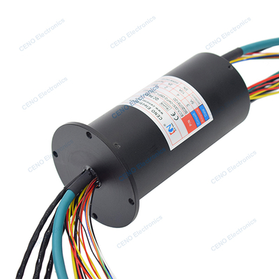 Nhẫn trượt tín hiệu Ethernet nhiệt độ thấp với điện cho công nghiệp