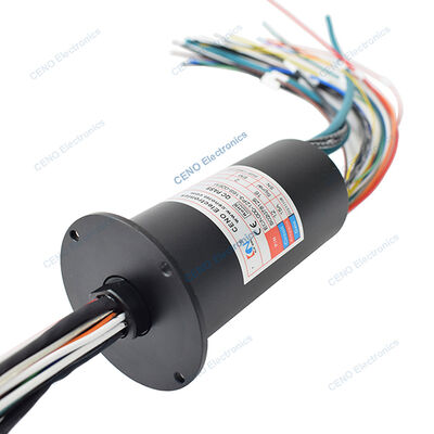 Ethernet Slip Ring kết hợp điện năng và tín hiệu RS422 cho cánh tay robot
