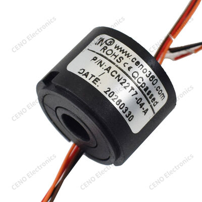 Vòng trượt thông qua lỗ gốm nhỏ gọn với lỗ trung tâm 7mm và đường kính ngoài 22mm