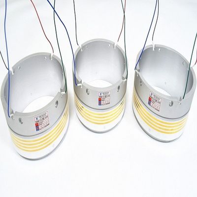 Mô-men xoắn thấp Vàng đến vàng 50Hz 140mm Vòng trượt riêng biệt