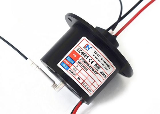 2 kênh sợi quang khớp quay 35mm OD Vật liệu nhà ở hợp kim nhôm